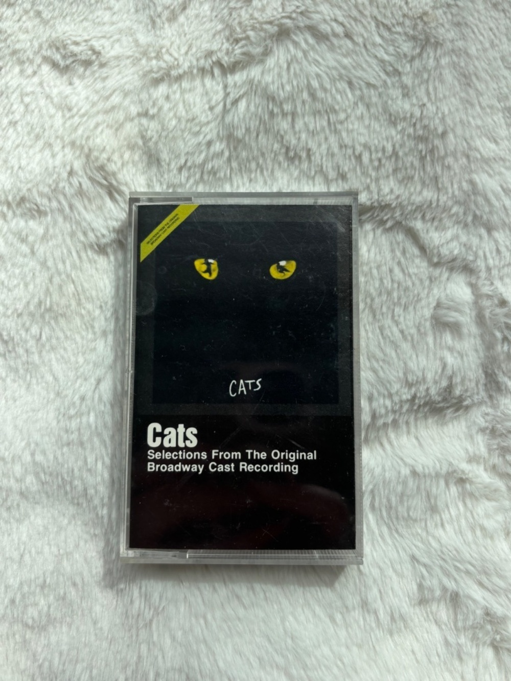 Vintage 1983 Cats Broadway Musical Cassette Tape Original Canadian Pressing